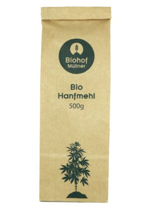 Bio Hanfmehl 24%Protein 500g