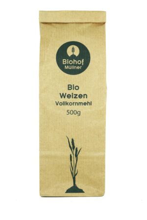 Bio Weizenvollkornmehl 500g