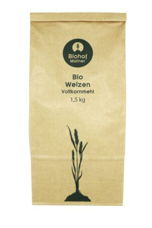 Bio Weizenvollkornmehl 1,5kg