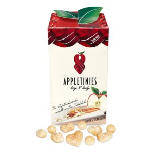 Appletinies – Bio weiße Schoko mit Zimt 85g